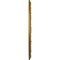 Ekena Millwork Dauphine Ceiling Medallion (Fits Canopies up to 13 1/4"), Hand-Painted Gold, 33 7/8"OD x 1 3/8"P CM33DAGLS - alternate 2